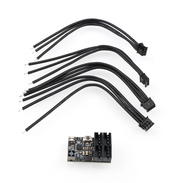 Ruddog RR28-F4G 2.4GHz 4 Kanal Empfänger für 1/28 und andere Micro Cars (Futaba F-4G)