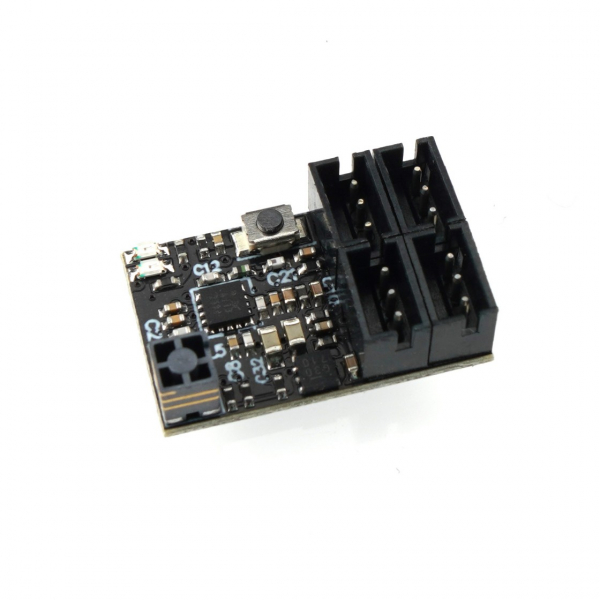 Ruddog RR28-F4G 2.4GHz 4 Kanal Empfänger für 1/28 und andere Micro Cars (Futaba F-4G)