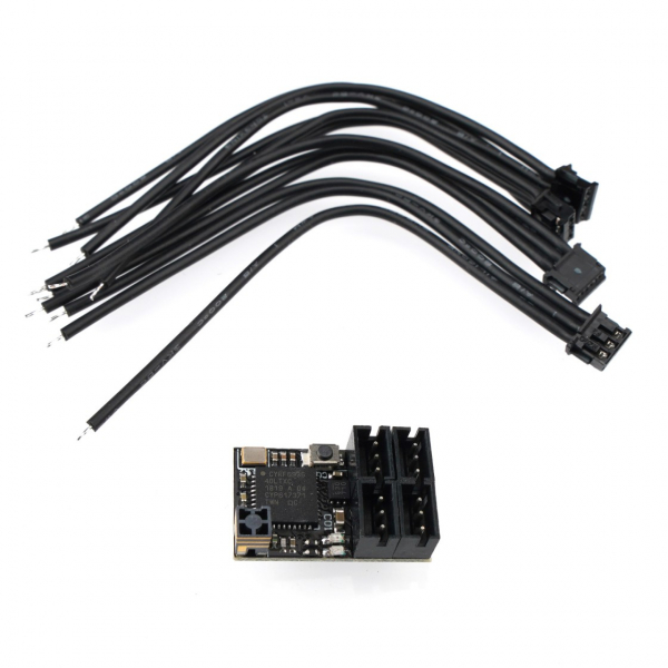 Ruddog RR28-FH4 2.4GHz 4 Kanal Empfänger für 1/28 und andere Micro Cars (Sanwa FH4)