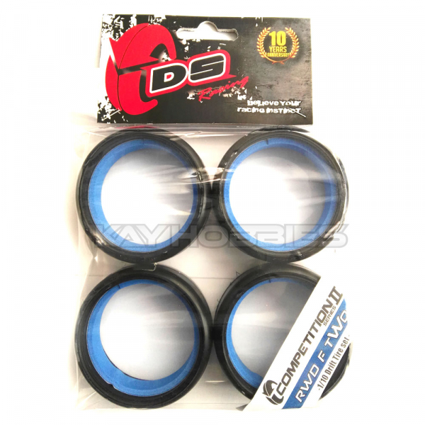 DS Racing Competition Series II RWD F Two Drift Tires (4)