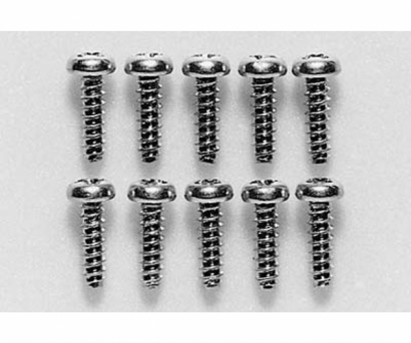 Tamiya Schneidschrauben 3x10mm (10)