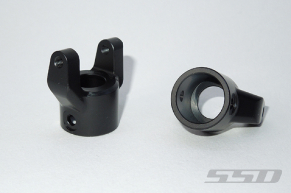 SSD Brass C Hubs for SCX10 Pro (Black)