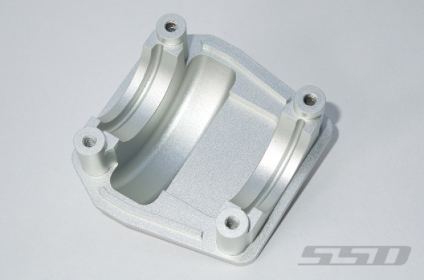 SSD HD Aluminum Diff Cover for SCX6 (Silver) (1)