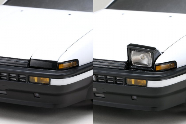 Yokomo Toyota Sprinter (AE86) Trueno 3-Door Body Set