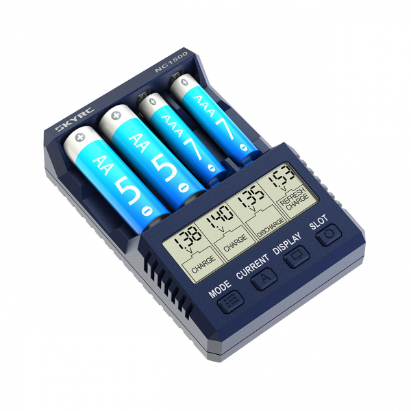 SkyRC NC1500 Charger for 4xAA/AAA