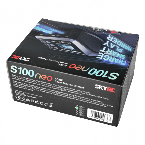 SkyRC S100 Neo LiPo 1-6s 10A 100W AC