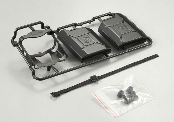 Killerbody Black Plastic Jerry Can Set 1/10