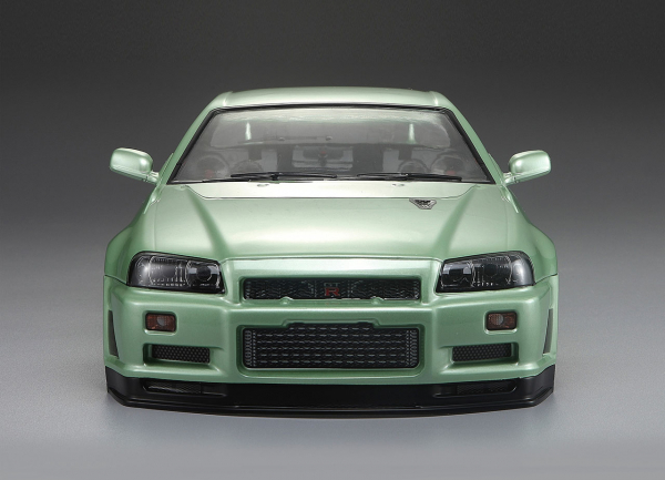 Killerbody Nissan Skyline R34 195mm Champagner Grün lackiert, RTU all-i n