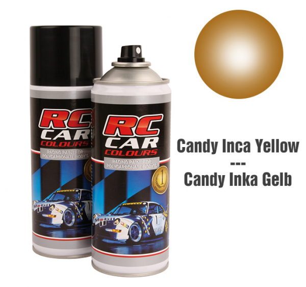 Lexan Spray Candy Inca Yellow 150ml