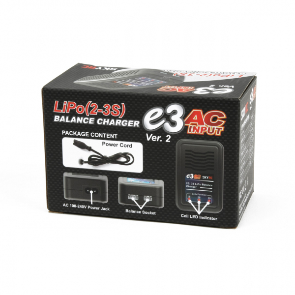 SkyRC e3 LiPo 2-3s 1,2A Charger