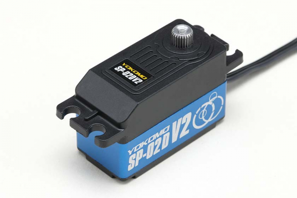 Yokomo Programmable Steering Servo SP-02D Version 2 for Drift - Blue