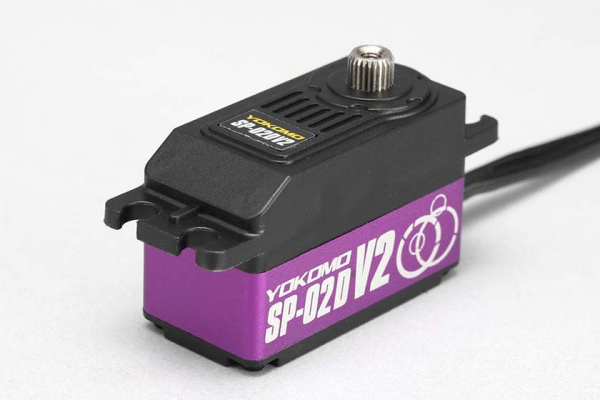 Yokomo Programmable Steering Servo SP-02D Version 2 for Drift - Purple