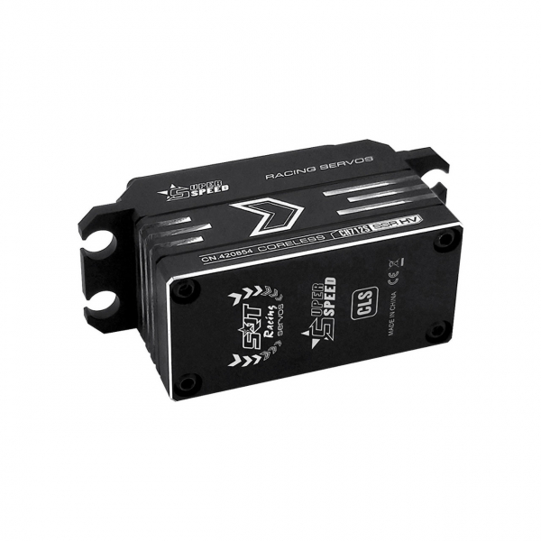 SRT Low Profile Coreless HV CNC aluminium case 11.8kg/0.052sec @7.4V