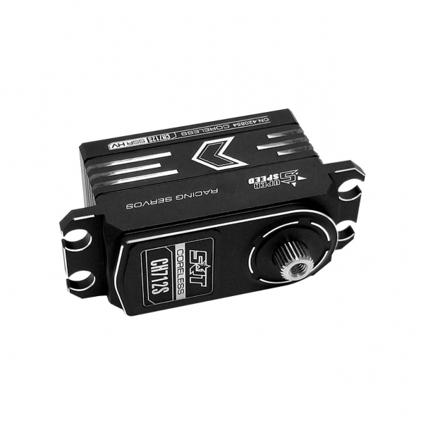 SRT Low Profile Coreless HV CNC aluminium case 11.8kg/0.052sec @7.4V