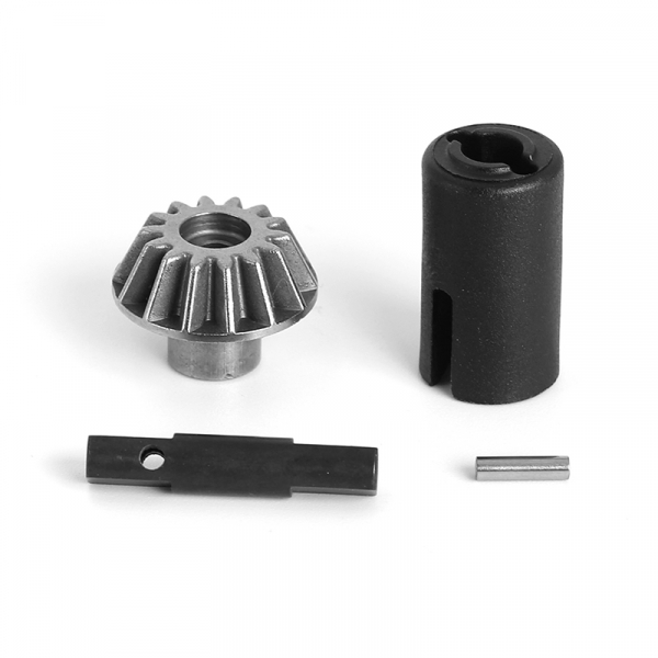 LC Racing Steel Bevel Drive Gear with Shaft & Outdrive  PTG-2, PTG-2R