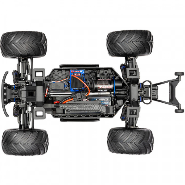 Traxxas Bigfoot 4x4 BL-2S 50TH-Edition 1/10 MonsterTruck RTR BL-2S Brushless, HD-Teile, mit Akku/Lader schwarz mit gold