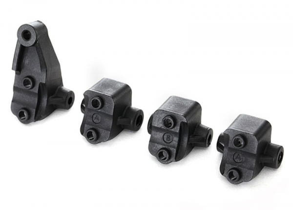 Traxxas  Axle mount set (complete) (front & rear) (for suspension links) TRX-4