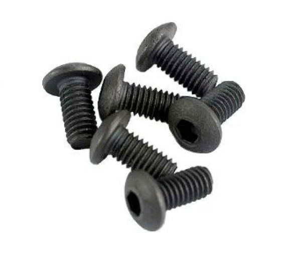 Traxxas 3x6mm Sechskants-Schraube Rundkopf (6)