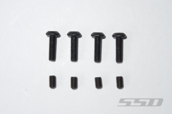 SSD Aluminum Link Mounts for Enduro (Black)