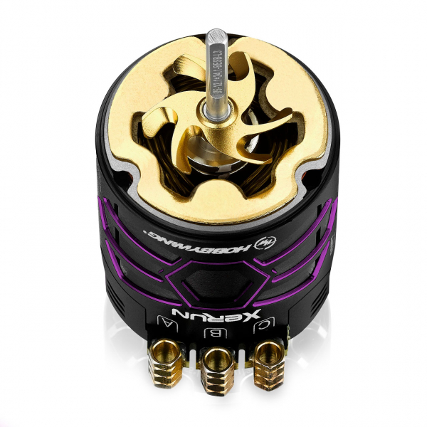 Hobbywing Xerun D10 Brushless Drift Motor 10.5T Violett