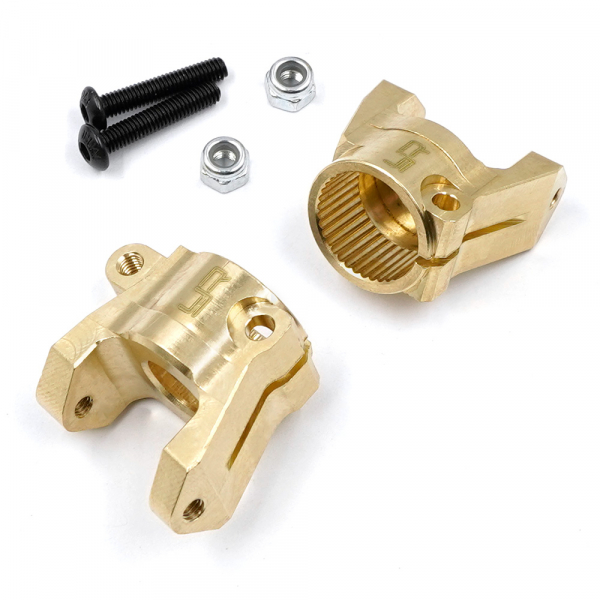 Brass Front C-Hub Set For Element 1/10 Enduro