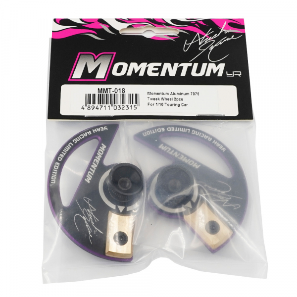 Momentum Aluminum 7075 Tweak Wheel 2pcs For 1/10 Touring Car