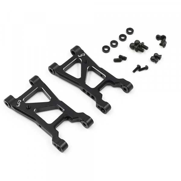 Yeah Racing Aluminium 7075 Hinterer Querlenker Set Schwarz für Tamiya XV-01