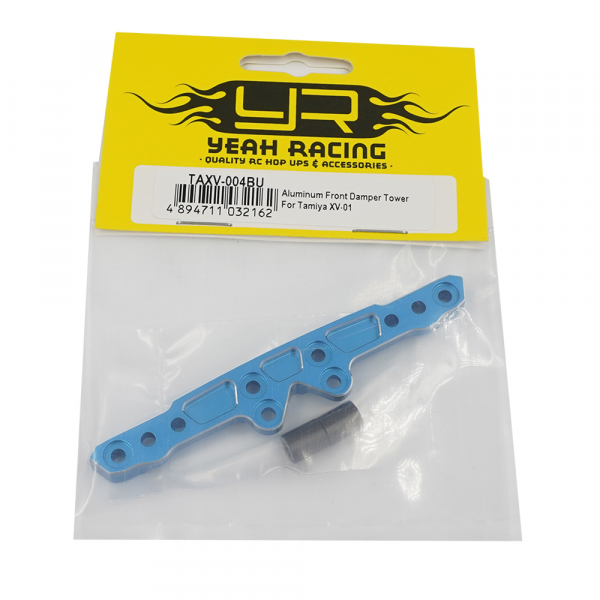 Aluminum Front Damper Tower Blue For Tamiya XV-01