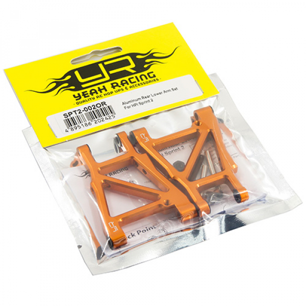 Yeah Racing Aluminium Querlenker Set hinten für HPI Sprint 2