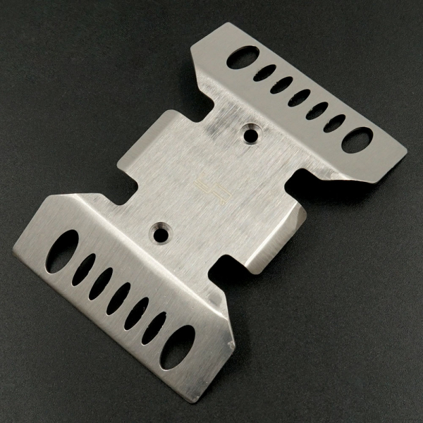 Edelstahl Skid Plate für Axial SCX10 III - AXI03007