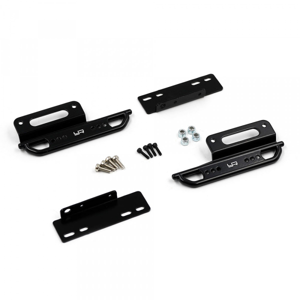 Metal Rock Sliders For Axial SCX24 Jeep Deadbolt