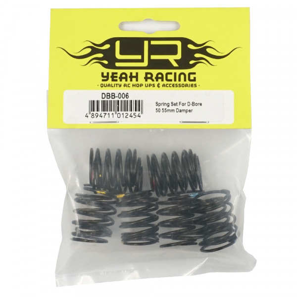 Yeah Racing Spring Set For QUTUS D-Bore 50 55mm Damper