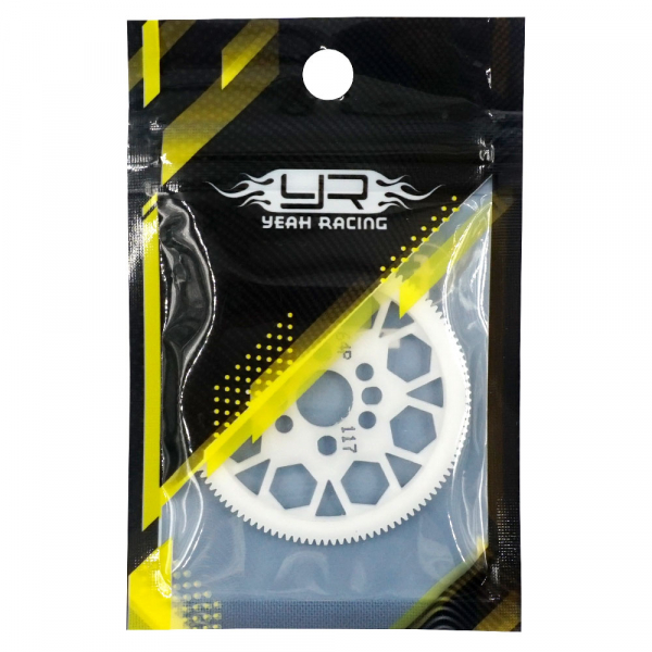 Yeah Racing Competition Delrin Spur Gear 64P 117T For 1/10 On Road Touring Drift