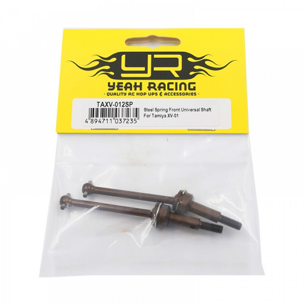 Yeah Racing Steel Spring Front Universal Shaft For Tamiya XV-01