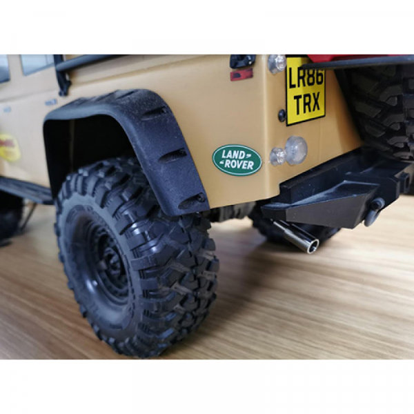 Metal Exhaust Tail Pipe For TRX4 TRX6 Defender Axial SCX10 II Element Enduro