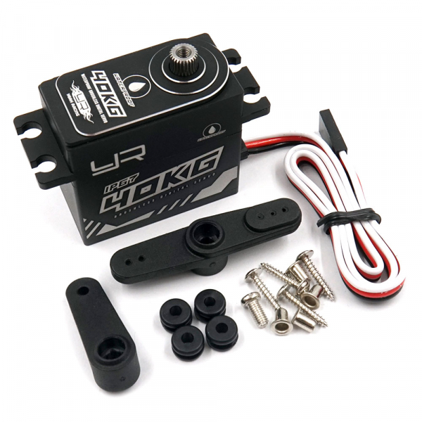 Yeah Racing Aluminiumgehäuse IP67 HV Brushless Digital Servo Wasserdicht 40kg für Crawler