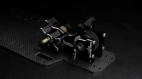 Yeah Racing Aluminum Gear Box For Yokomo YD2S Black