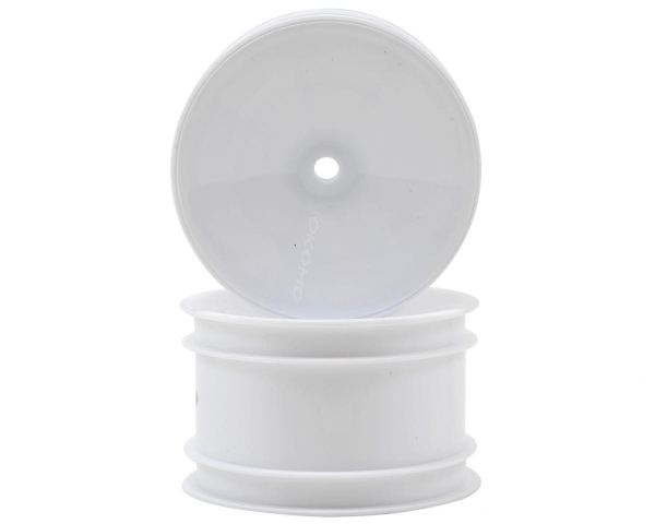 Yokomo Rear Wheels(White) for YZ-2/4/B-MAX4/RO/SO/MO