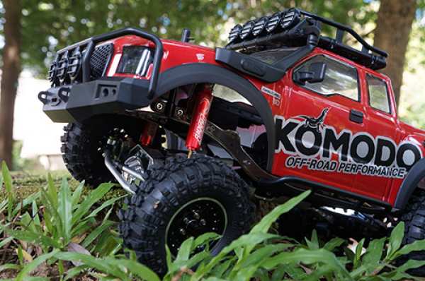 Yeah Racing Desert Lizard Two Stage Internal Spring Stoßdämpfer (2) 120mm grün für Crawler