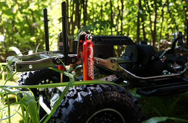 Yeah Racing Desert Lizard Two Stage Internal Spring Stoßdämpfer (2) 120mm grün für Crawler