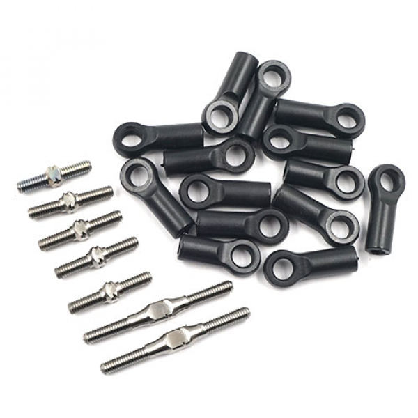 Titanium Tie Rod Turnbuckle Set For Tamiya M08