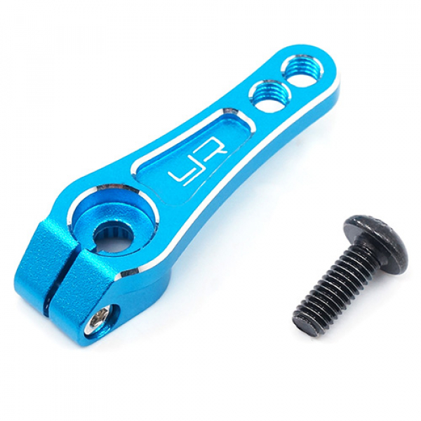 Yeah Racing Aluminium Servoarm 25Z (Blau)