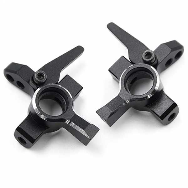 Yeah Racing Aluminum Steering Knuckle Set For MST RMX2.0 FMX2.0 Black