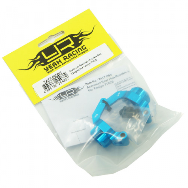 Yeah Racing Aluminium Radträger Set hinten Tamiya TT-02B