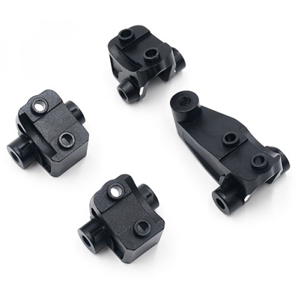 Aluminium  Vorne & Hinten Suspension Link Halterung Set Schwarz für Traxxas TRX-4