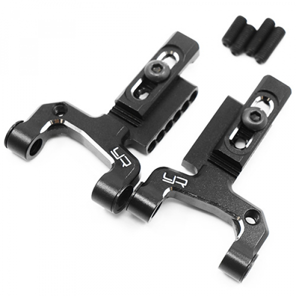 Yeah Racing Aluminum Trackwidth Adjustable Low Profile Front Suspension Arm For Yokomo YD2 Black