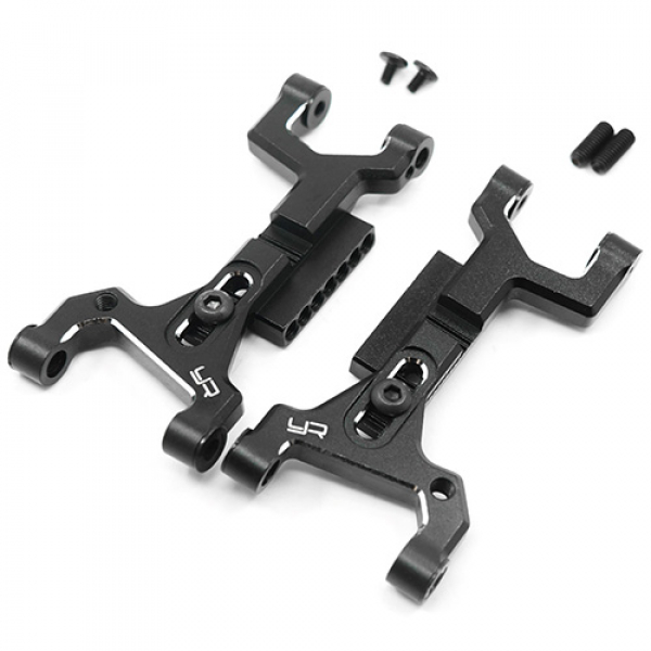 Yeah Racing Aluminum Trackwidth Adjustable Low Profile Rear Suspension Arm For Yokomo YD2 Black