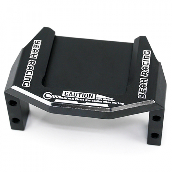 Yeah Racing Aluminum Servo and Gyro Mount For Yokomo YD2 Black