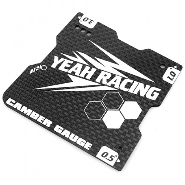 Graphite Lightweight Camber Gauge 1.5, 2 and 2.5 Deg For 1/10 Touring Car M Chassis