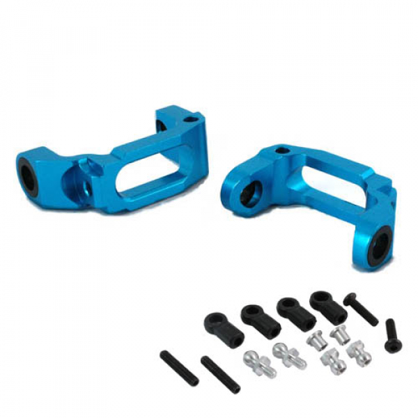 Yeah Racing Aluminum C-Hub Blue For TA01 / TA02